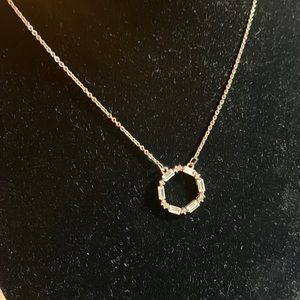 Rhinestone necklace - B40